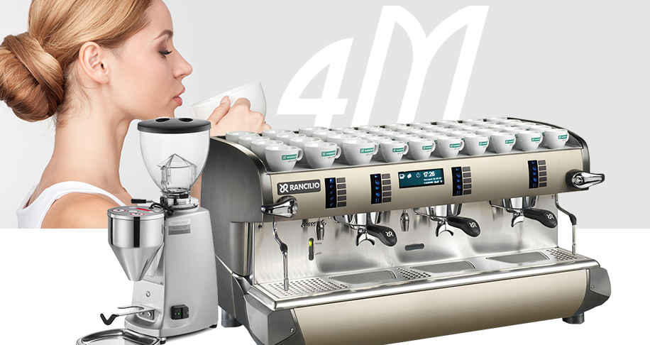 Die Regeln der 4 M für den perfekten Espresso