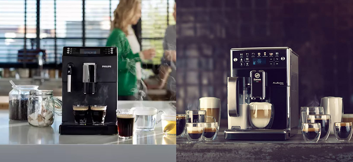 Leitfaden zur Auswahl der neuen automatischen Kaffeemaschinen von Philips und Saeco