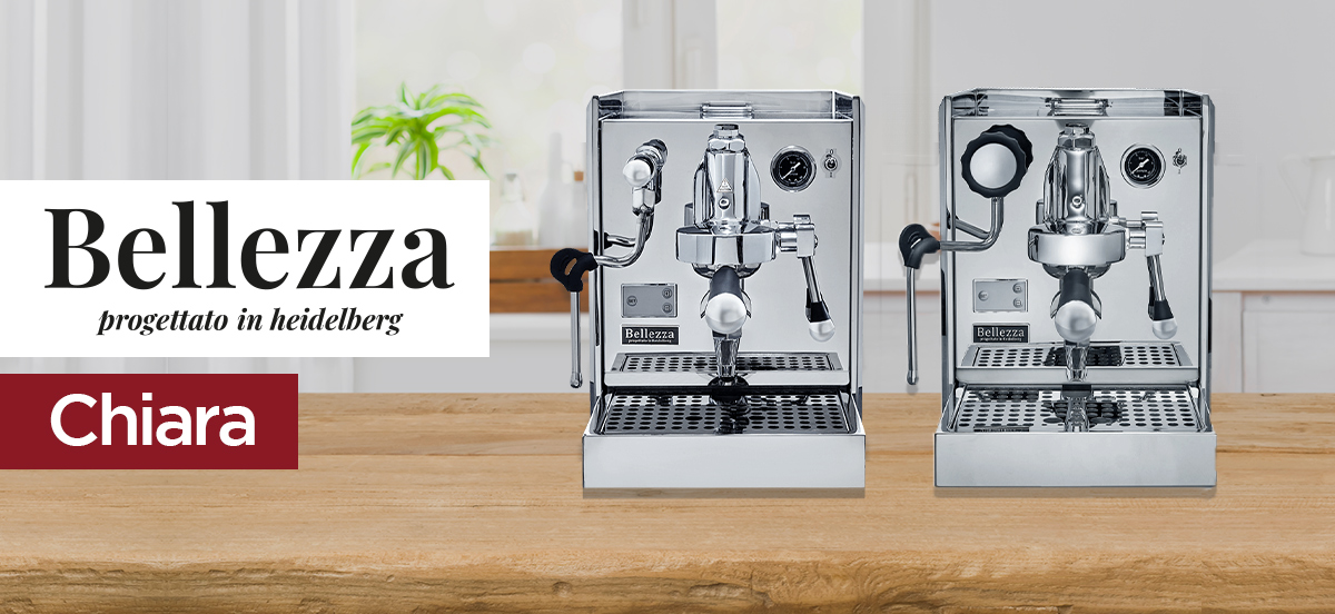 Entdecken wir die Bellezza Chiara Kaffeemaschine