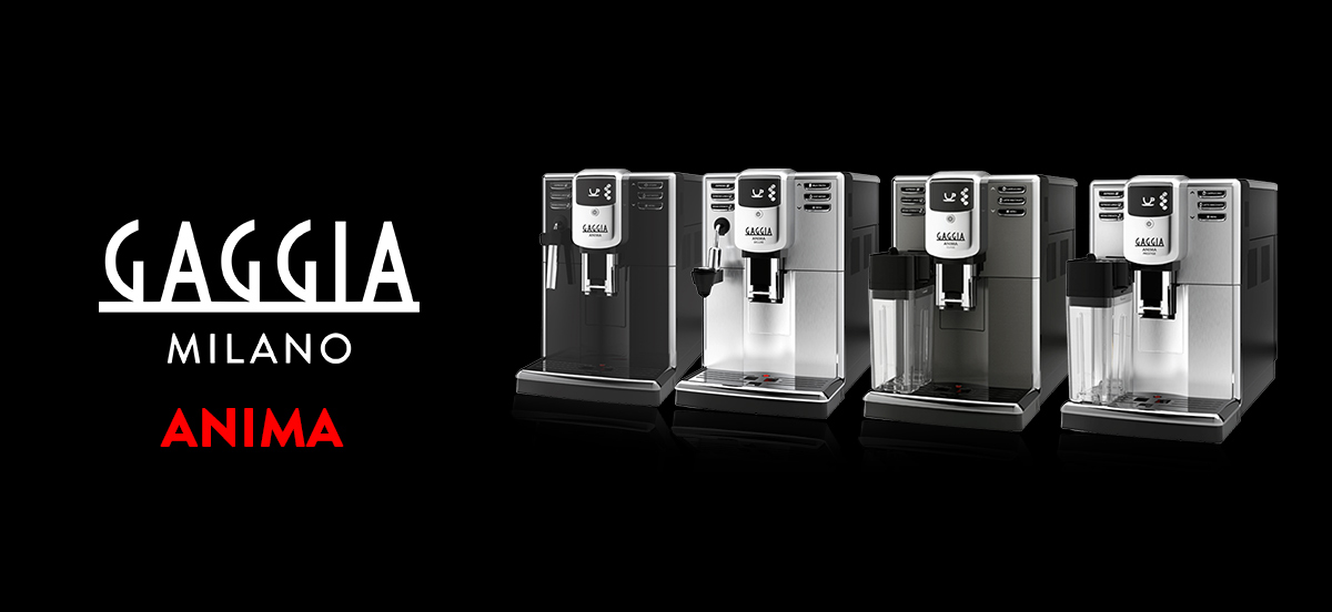 Die neue Linie der automatischen Kaffeemaschinen von Gaggia Anima