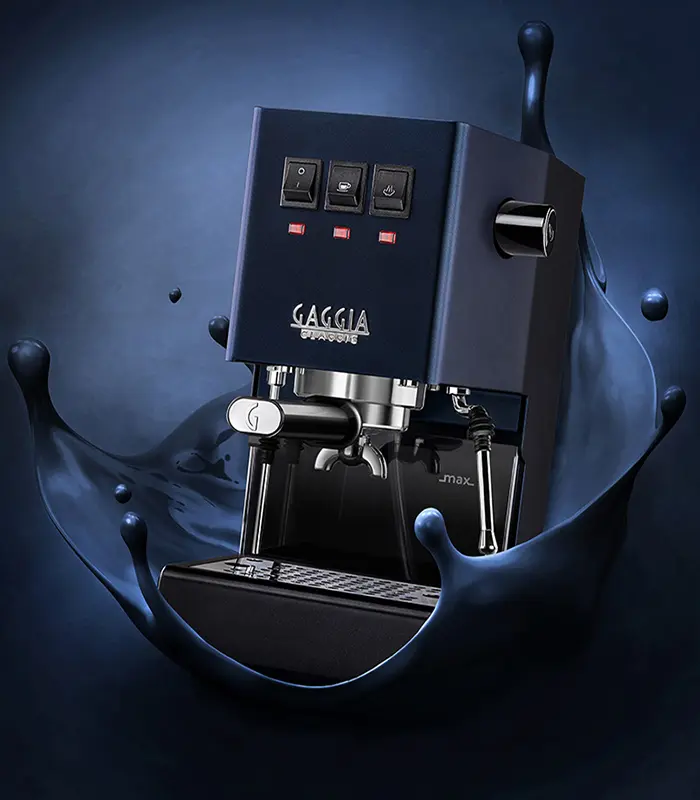 Gaggia Classic Evo Pro Klassisches Blau | Caffè Italia