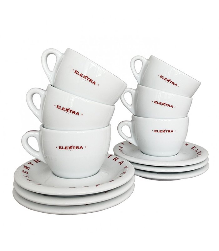 Elektra-Cappuccino-Cups-White