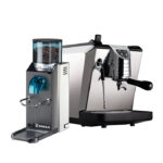 Nuova Simonelli Oscar 22 Neue Version Schwarz & Rancilio Rocky SD