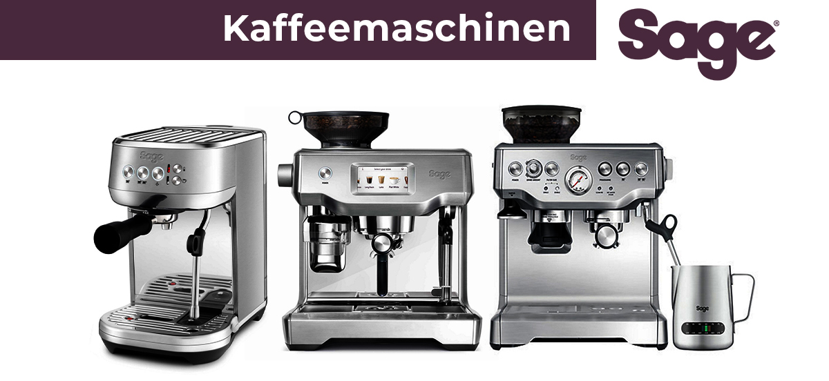 Entdecken Sie die vier SAGE Kaffeemaschinenmodelle