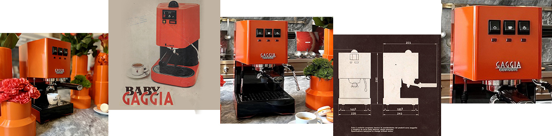 Gaggia Classic Lobster Red