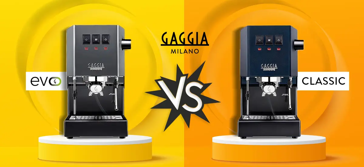 Gaggia Classic Evo Pro 2023 im Vergleich zur Gaggia Classic Pro 2019