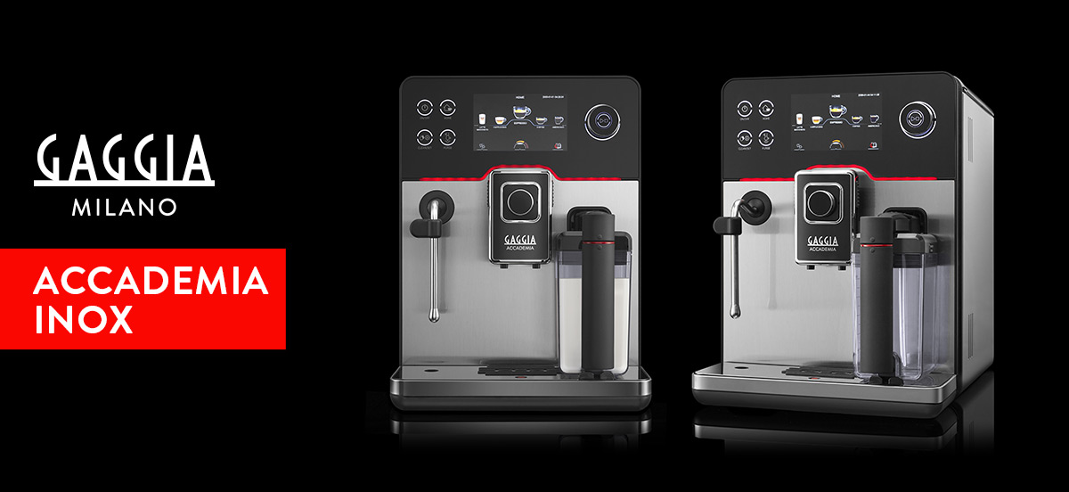 Die neue Gaggia Accademia Edelstahl