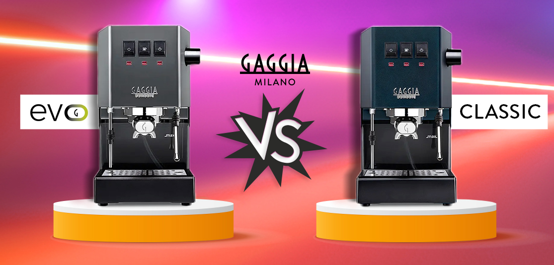 Gaggia Classic Pro vs Gaggia Classic Evo Pro