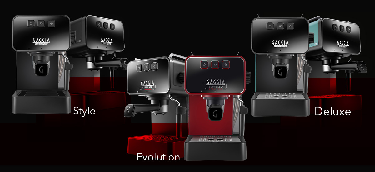 Die neue Linie der handbetriebenen Kaffeemaschinen Gaggia Espresso