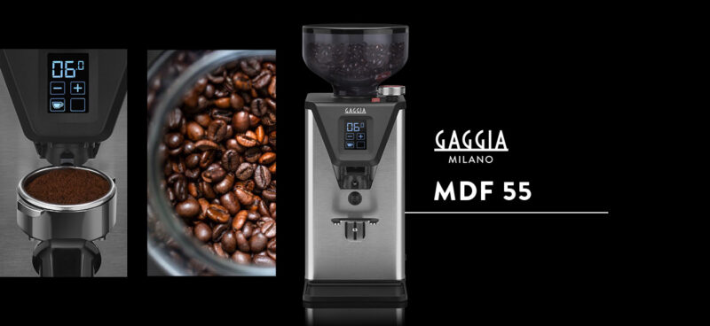 Die neue Gaggia MDF 55 Kaffeemühle entdecken