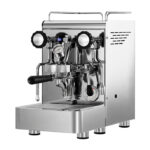 Elba Gentile Inox – Schwarze Griffe, Rotationspumpe & Festwasseranschluss