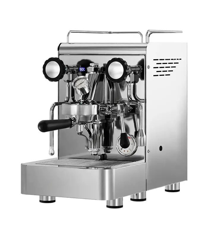 Elba Gentile Inox – Schwarze Drehgriffe